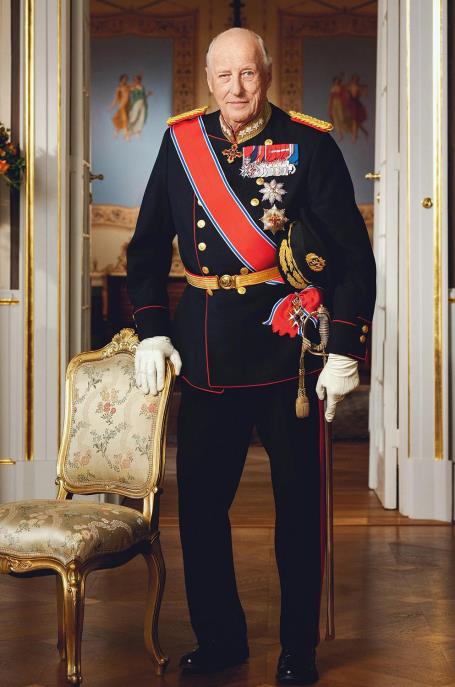 Lenke til artikkel: I dag gikk Kong Harald V bort