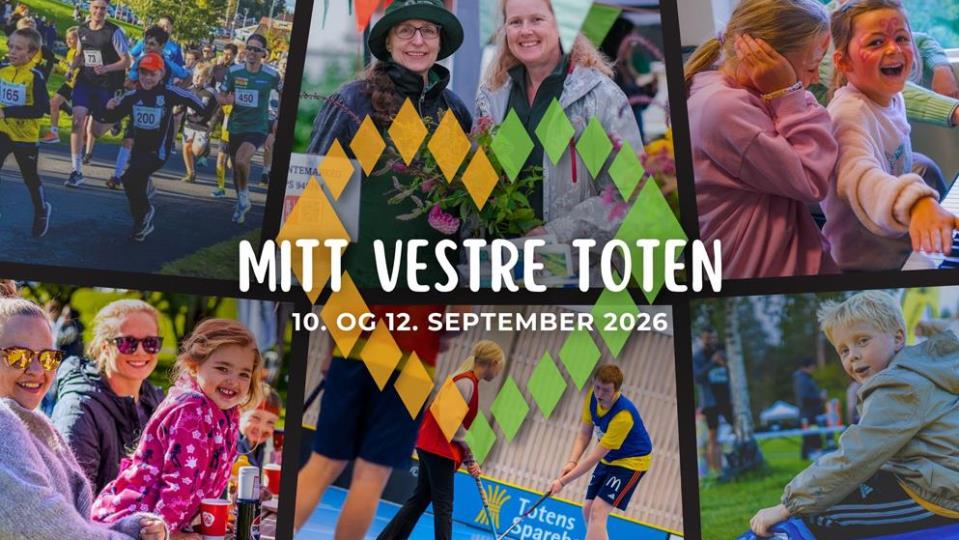 Lenke til artikkel: Mitt Vestre Toten – velkommen til to dager med aktivitet og fellesskap 💚