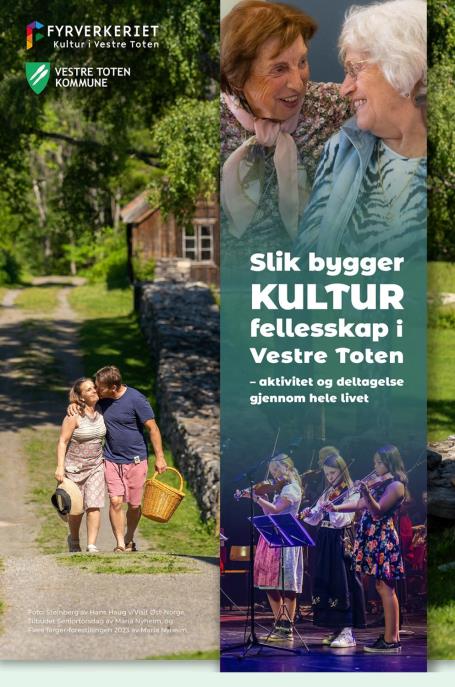Lenke til artikkel: Slik bygger kultur fellesskap i Vestre Toten – aktivitet og deltagelse gjennom hele livet