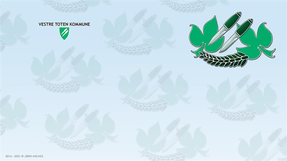 Teamsbakgrunn 19: Dekorelement​​​​​​​ i retrostil.  Dekor og design: Jørn Melnes - Klikk for stort bilde